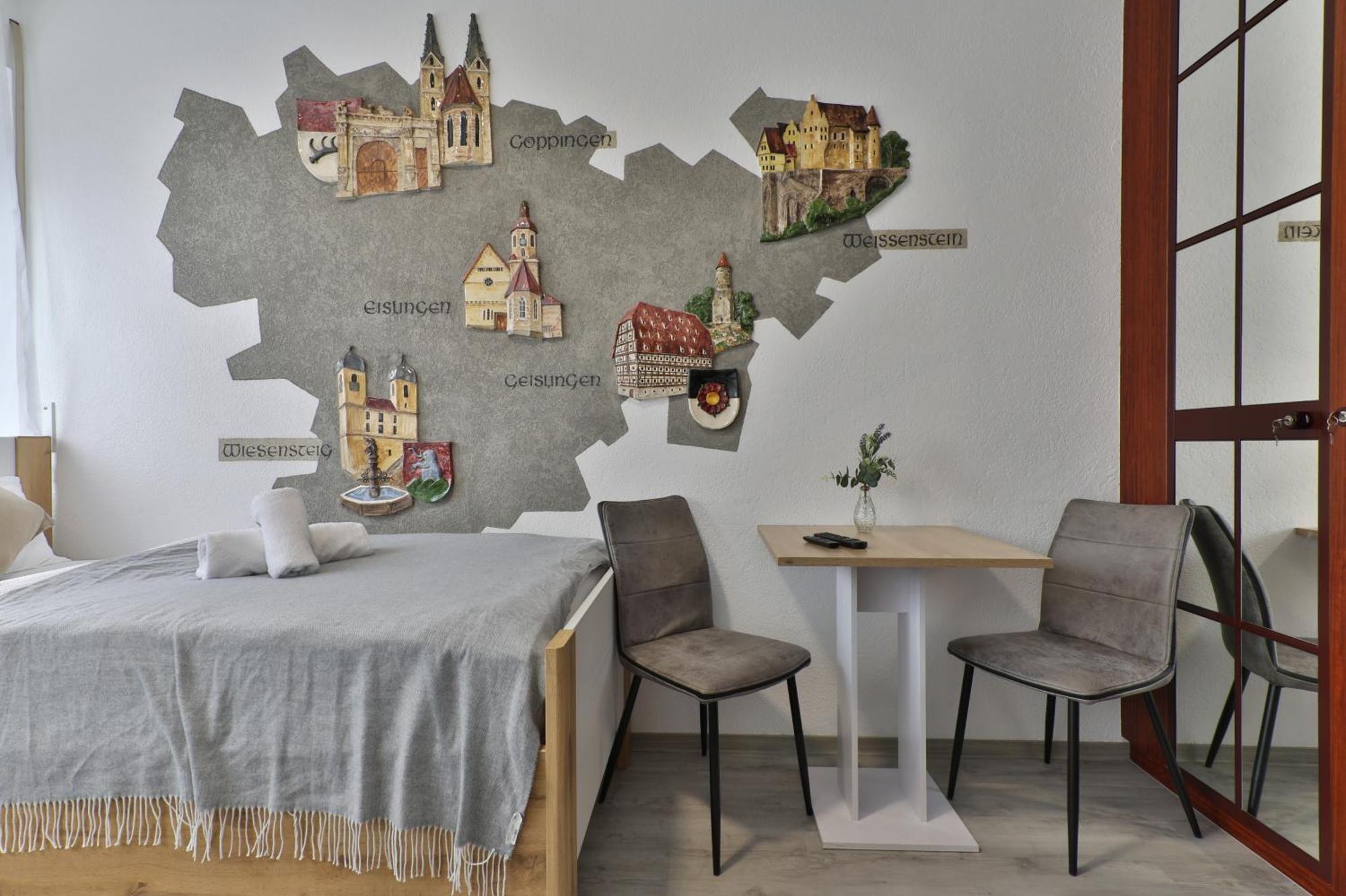Moderne Ferienwohnungen - Service Wie Im Hotel Goeppingen Luaran gambar